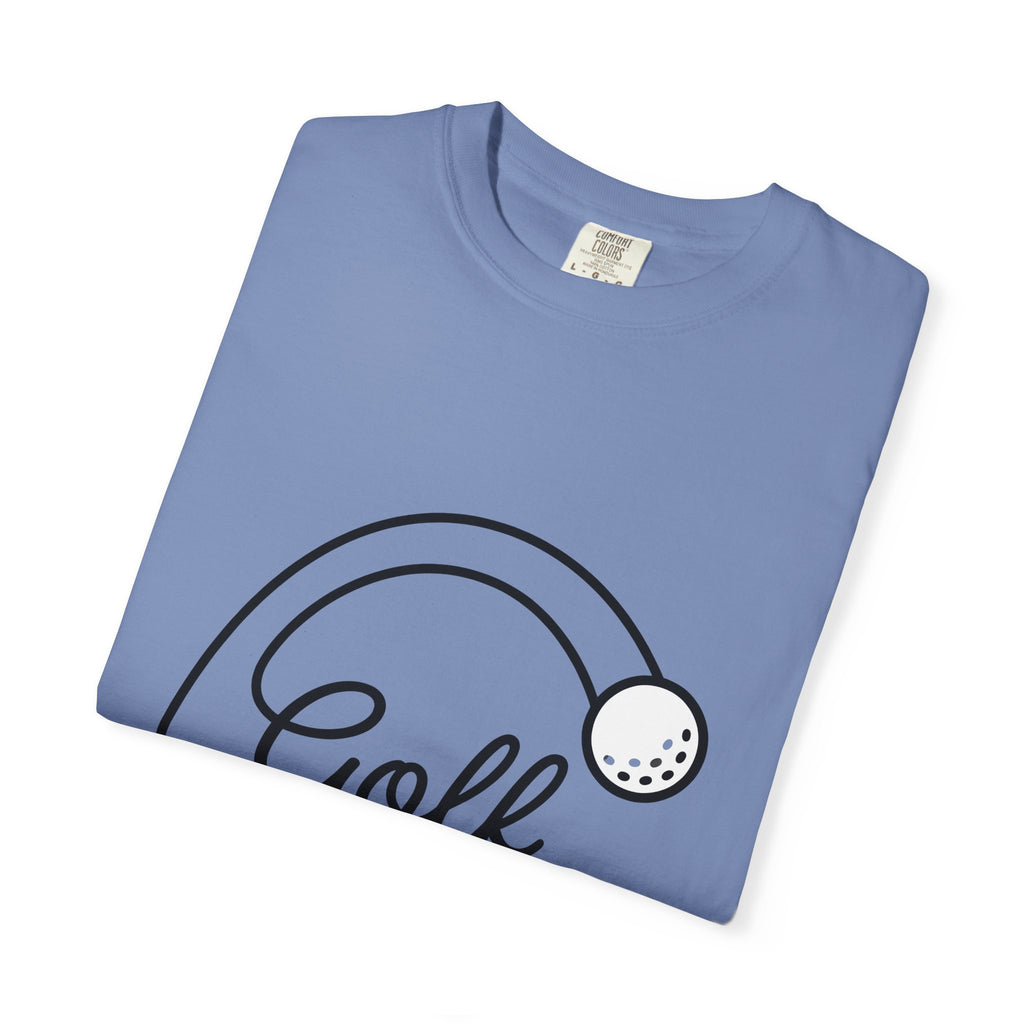 Golf Ball T-Shirt Golf Pastime Gift Women Simple T-Shirt Golfball T-Shirt Golfer Enthusiast Minimalist T-Shirt Leisure Graphic Contemporary Swing