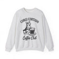 Corgi Sweatshirt Dog Cafe Gift Women Rustic Sweatshirt Pembroke Sweatshirt Dog Fan Country Sweatshirt Coffee Graphic Doodle Latte Cup Sweatshirt