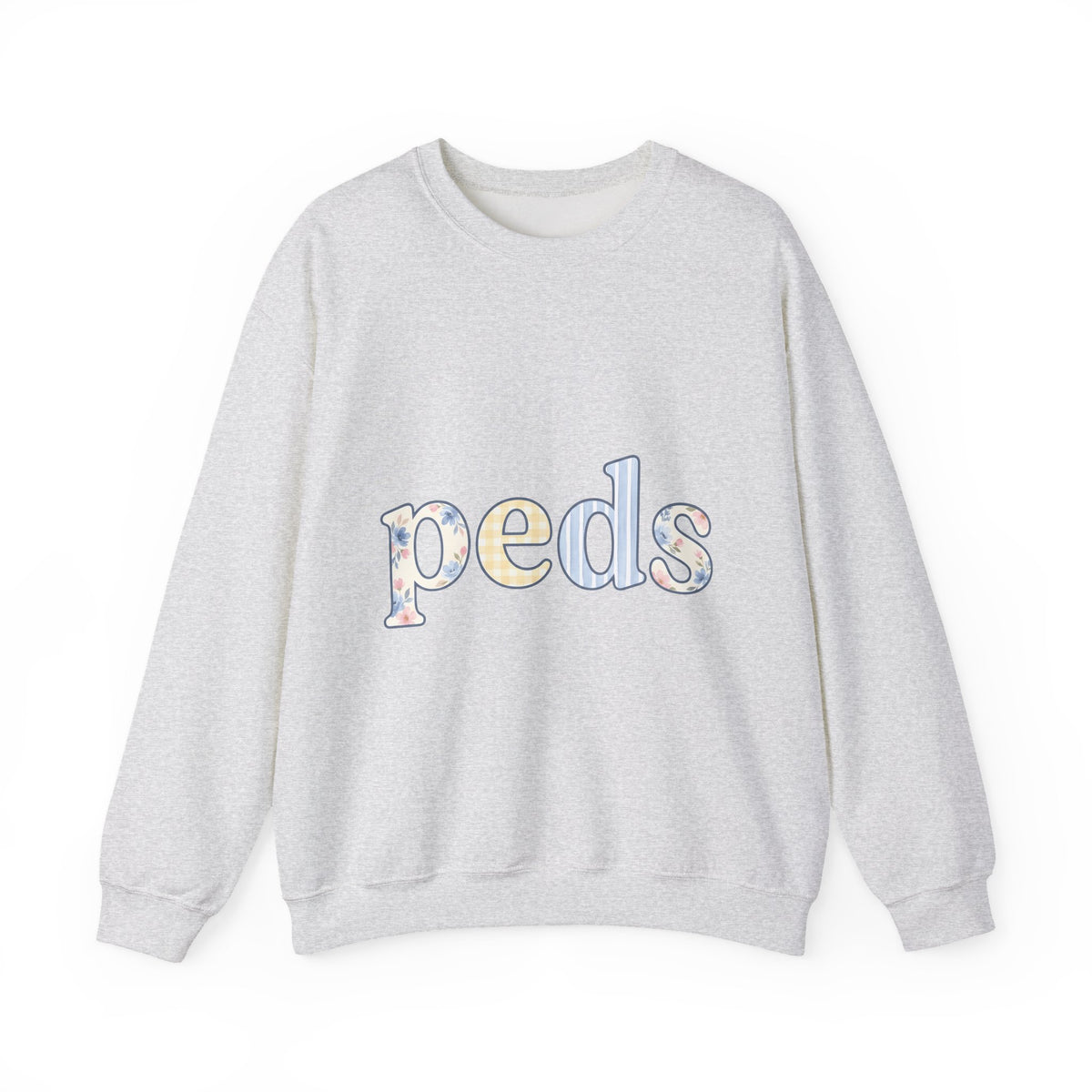 Floral Monogram Sweatshirt Nurses Hospital Gift Women Pale Colors Sweatshirt Initial Sweatshirt Nurse Enthusiast Pastel Sweatshirt Medical Graphic Old School