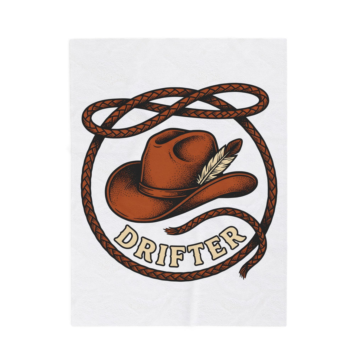 Rancher Hat Blanket Cowgirl Rodeo Gift Women Antique Blanket Cowboy Hat Blanket Cowgirl Fan Western Blanket Rodeo Graphic Traditional Cord Blanket