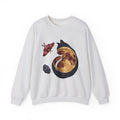 Night Cat Sweatshirt Cat Cosmos Gift Women Paint Sweatshirt Kitty Sweatshirt Cat Fan Artistic Sweatshirt Universe Graphic Galaxy Moth Sweatshirt