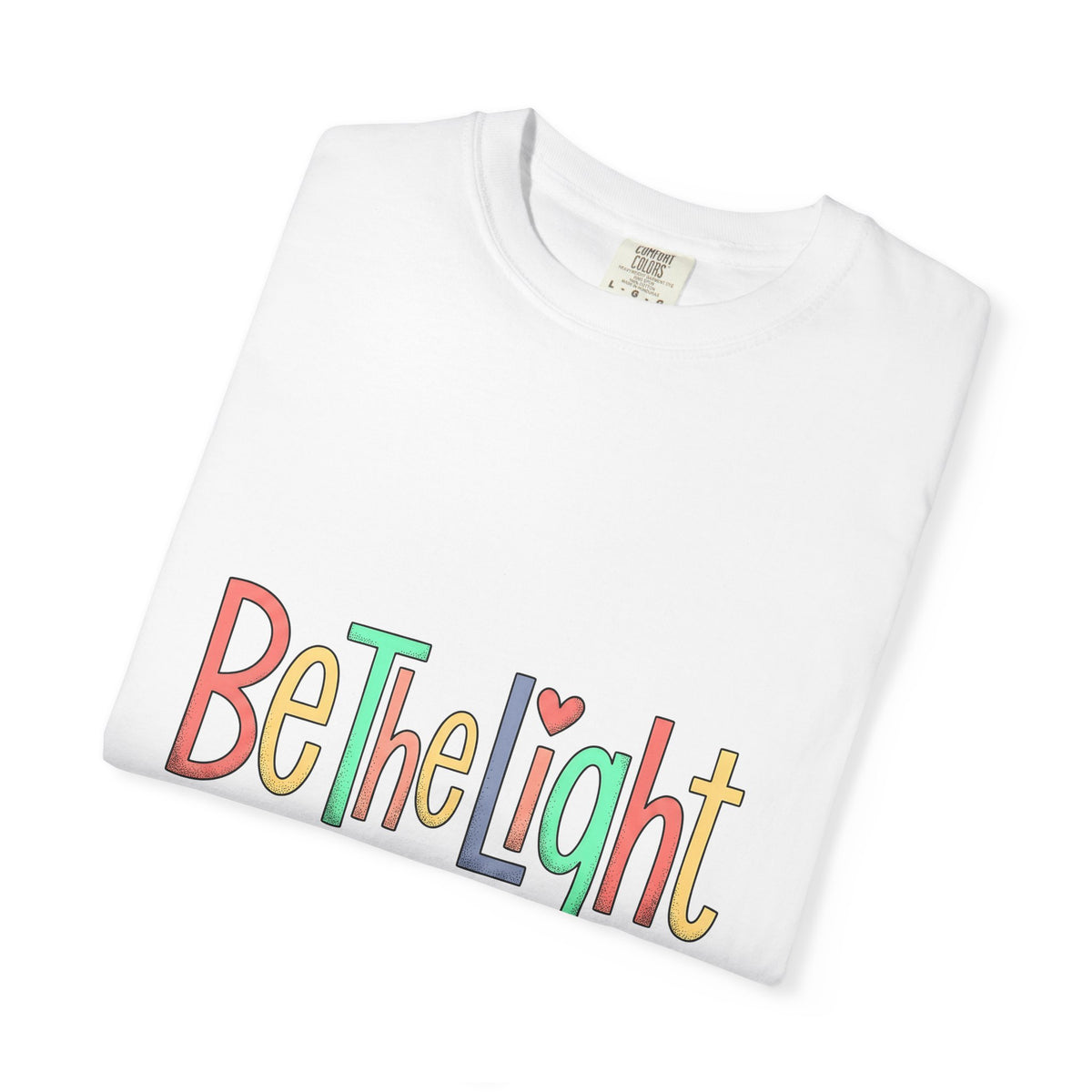 Colorful Font T-Shirt Nurses Uplift Gift Women Cartoon T-Shirt Typography T-Shirt Educator Enthusiast Comic T-Shirt Inspirational Graphic Nostalgic