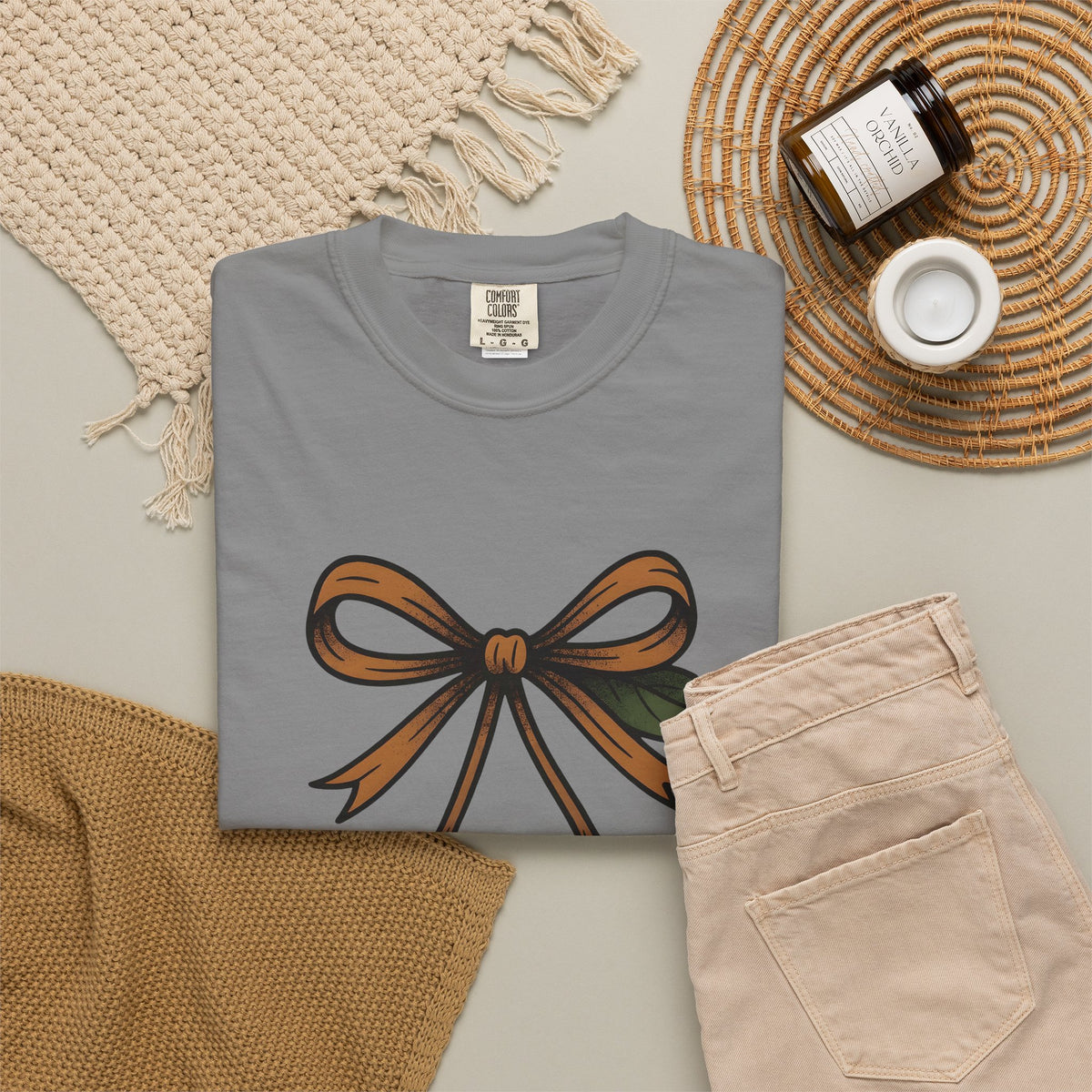 Pumpkin Cherry T-Shirt Halloween Seasonal Gift Women Farmhouse T-Shirt Gourd T-Shirt Spooky Fan Rustic T-Shirt Autumn Graphic Line Art Arachnid