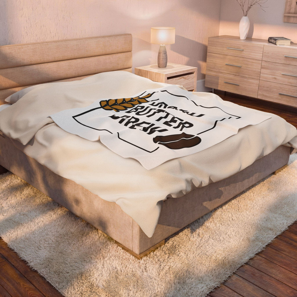 Cereal Coffee Bean Blanket Coffee Pastry Gift Women Sleek Blanket Coffee Bean Blanket Coffee Fan Coffee Roast Blanket Bakery Graphic Trendy Treat
