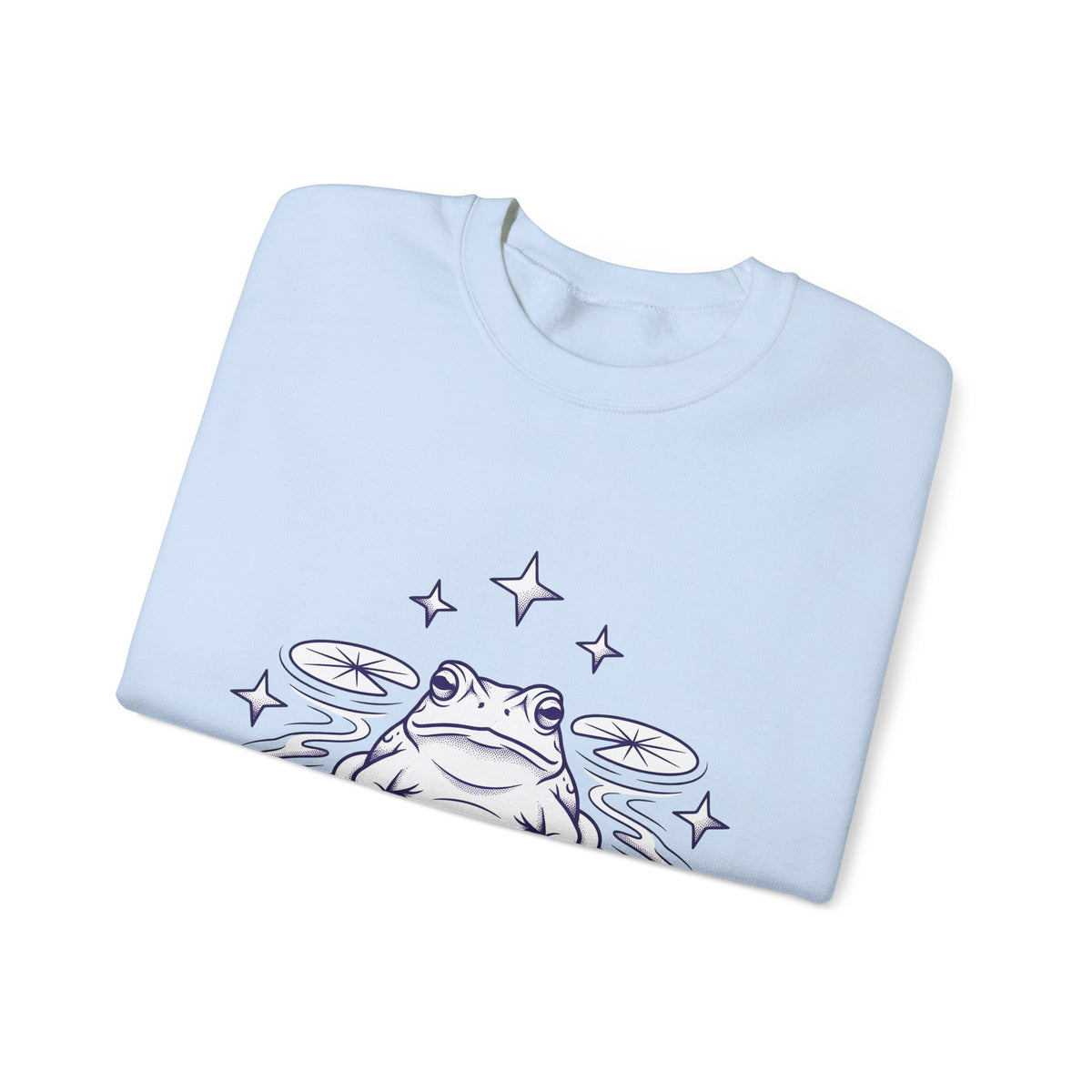 Frog Lotus Bloom Sweatshirt Boho Chic Wellness Gift Women Gypsy Sweatshirt Toad Sweatshirt Bohemian Enthusiast Bohemian Sweatshirt Mindful Graphic Classic