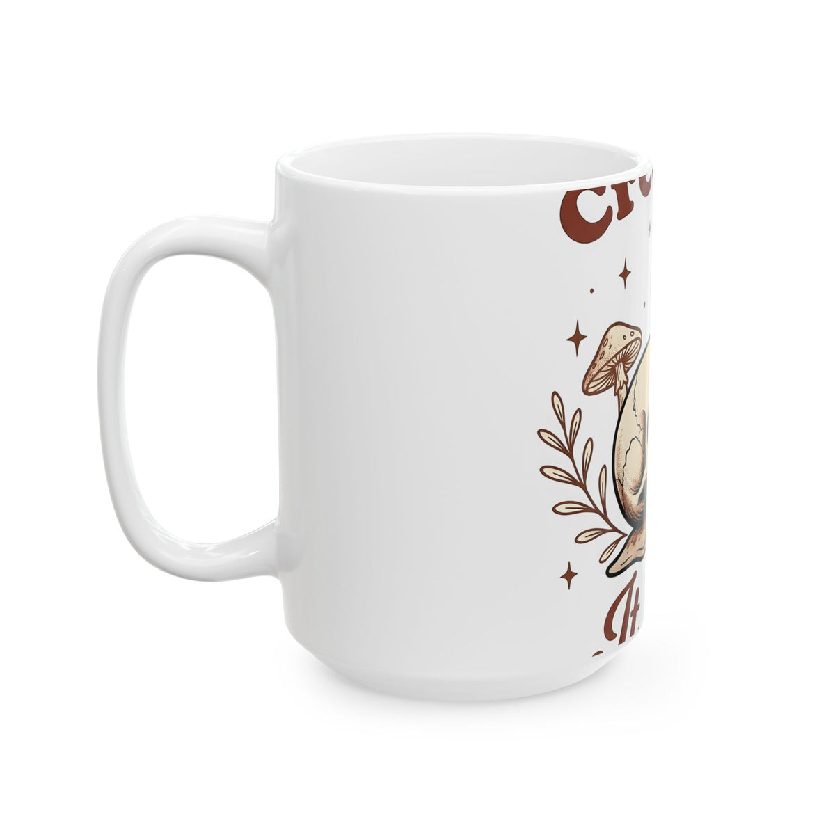 Skeleton Snail Mug Halloween Horror Gift Women Retro Mug Snail Mug Horror Fan Creepy Graphic Mug Sketch Toadstool Mug