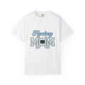 Hockey Puck T-Shirt Hockey Mom Sports Gift Women Retro T-Shirt Puck T-Shirt Hockey Fan Vintage T-Shirt Athletic Graphic Checkered Hockey Sticks