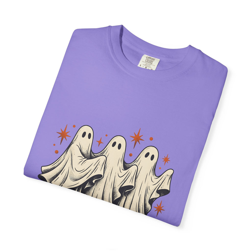 Apparition Skate T-Shirt Halloween Rollerblade Gift Women Hand Drawn T-Shirt Skateboard T-Shirt Spooky Fan Hand Drawn T-Shirt Inline Skate Graphic