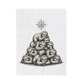 Sloth Stack Blanket Animals Holiday Gift Women Hand Drawn Blanket Sloth Pile Blanket Wildlife Fan Hand Drawn Blanket Christmas Graphic Vintage Star
