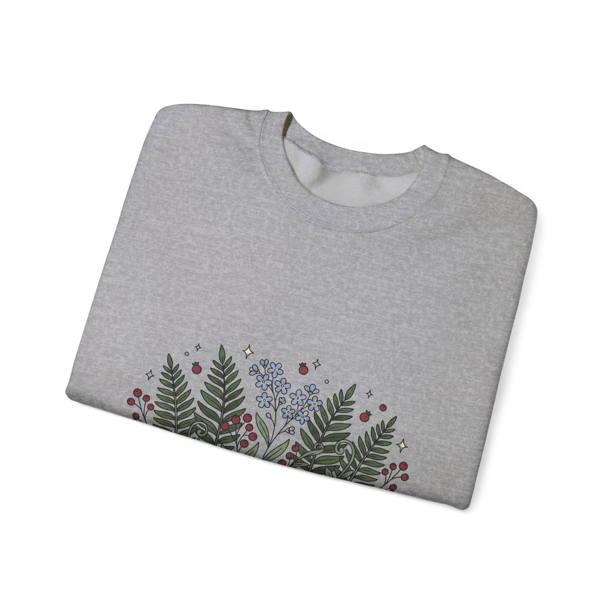Botanical Floral Graphic Sweatshirt Aunt Family Gift Women Whimsical Sweatshirt Flower Sweatshirt Auntie Fan Boho Graphic Hand Drawn Stars Sweatshirt