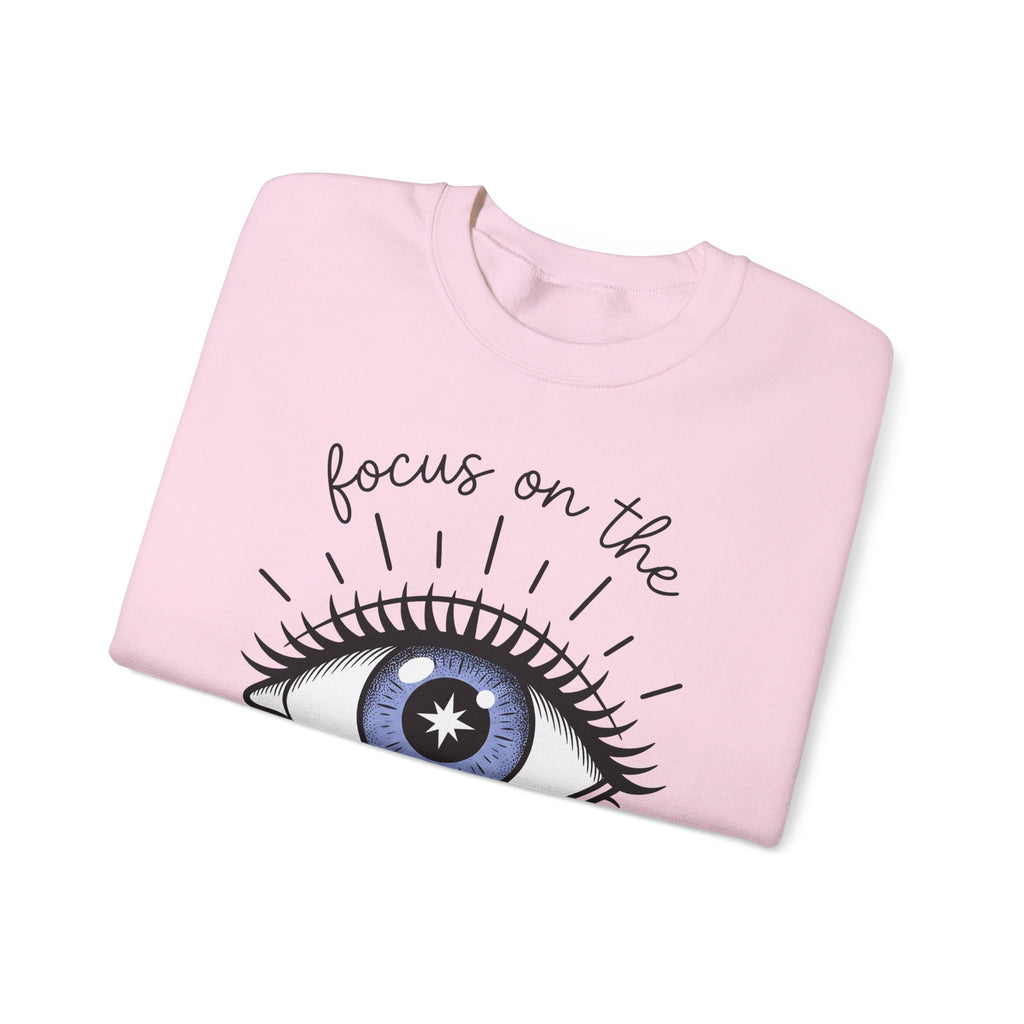 Enchanted Eye Sweatshirt Boho Chic Mindfulness Gift Women Cartoon Sweatshirt Mystic Sweatshirt Hippie Fan Comix Sweatshirt Meditation Graphic Sleek Glow Sweatshirt