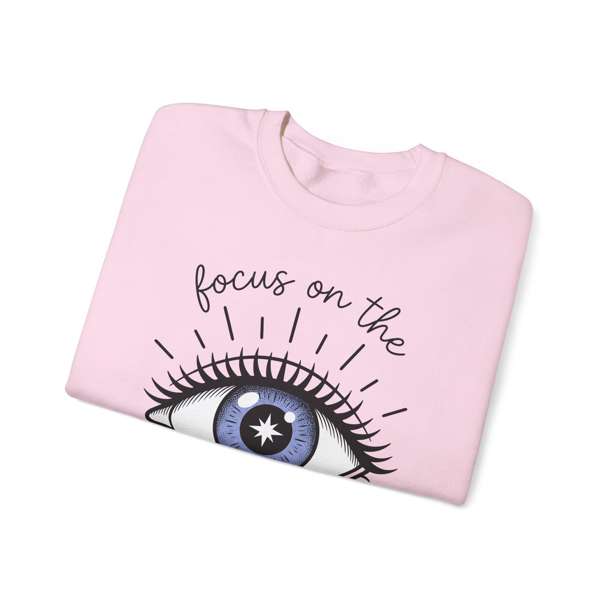 Enchanted Eye Sweatshirt Boho Chic Mindfulness Gift Women Cartoon Sweatshirt Mystic Sweatshirt Hippie Fan Comix Sweatshirt Meditation Graphic Sleek Glow Sweatshirt