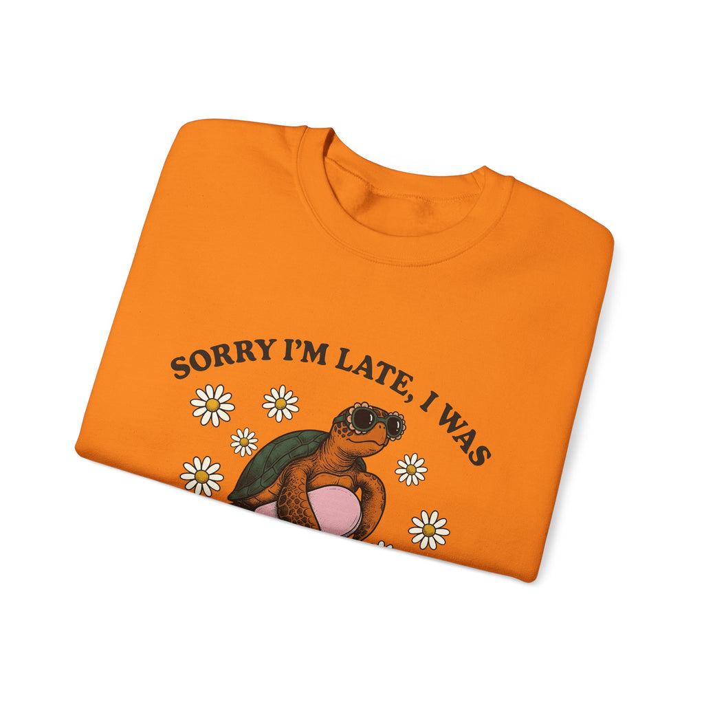 Turtle Swimming Ring Sweatshirt Sports & Activities Holiday Gift Women Nostalgic Sweatshirt Inflatable Ring Sweatshirt Athlete Fan Retro Sweatshirt Vacation