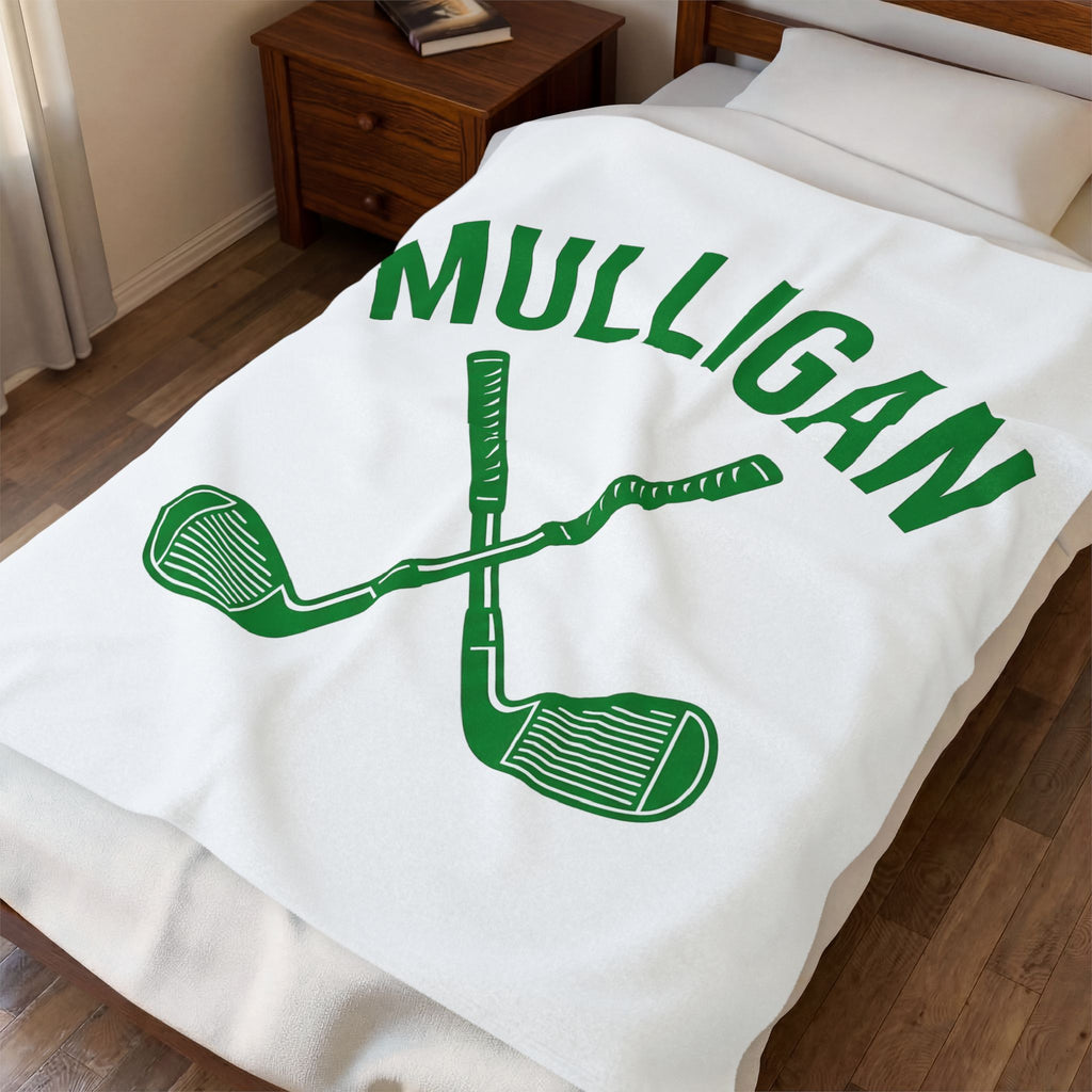 Golf Clubs Golf Joke Gift Modern Golfing Blanket