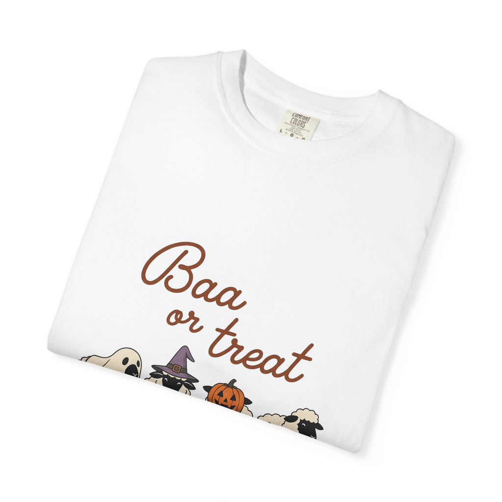 Sheep Costume Halloween Animal Gift Cartoon Sheep Costume Halloween Fan Toon Creature Vintage T-Shirt