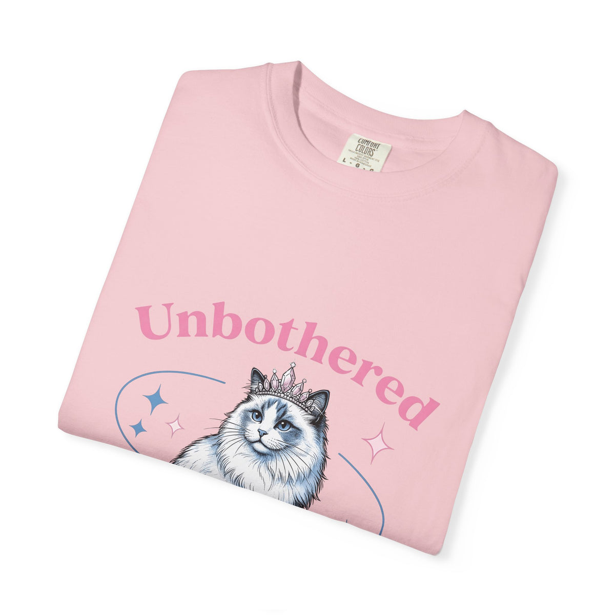 Crowned Cat T-Shirt Cat Princess Gift Women Trending T-Shirt Kitty T-Shirt Cat Fan Feline T-Shirt Royal Graphic Vintage Sparkle T-Shirt