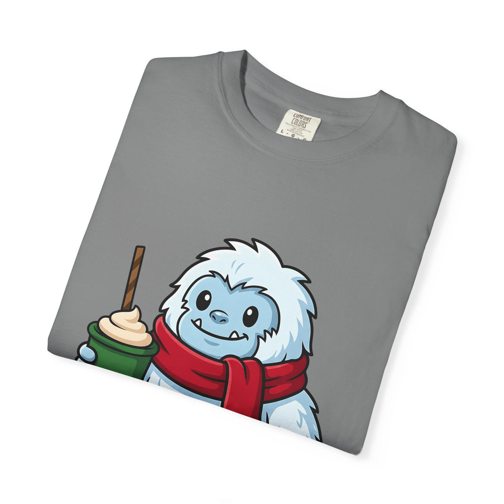 Abominable Snowman Christmas Holiday Gift Comic Yeti Xmas Fan Cartoon Holiday Chibi T-Shirt