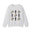 Charm Doll Sweatshirt Halloween Macabre Gift Women Old School Sweatshirt Voodoo Doll Sweatshirt Horror Fan Retro Sweatshirt Dark Graphic Throwback Remedy Flask