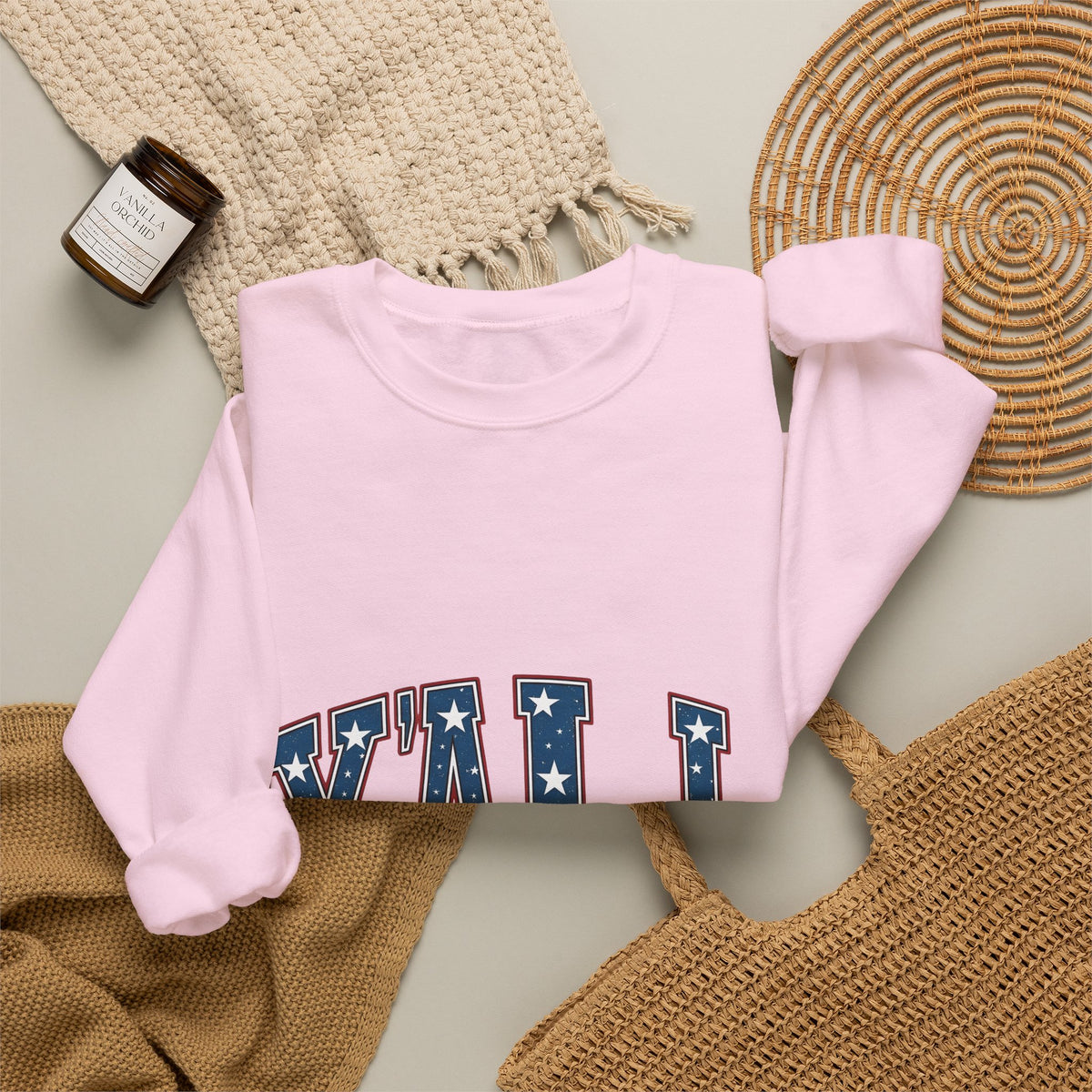 Usa Text Sweatshirt 4th Of July Cowboy Gift Women Hand Drawn Sweatshirt American Text Sweatshirt Independence Day Fan Illustrated Sweatshirt Rodeo Graphic