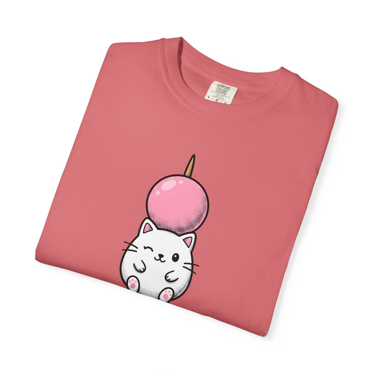 Feline Mochi Cat Snack Gift Adorable Cat Cat Fan Kitty Food Comic Sweet Candy T-Shirt