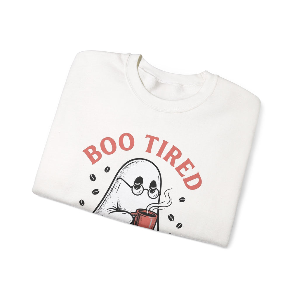 Ghost Brew Sweatshirt Halloween Latte Gift Women Line Art Sweatshirt Spirit Sweatshirt Horror Fan Spectral Sweatshirt Coffee Graphic Comic Tea Cup Sweatshirt