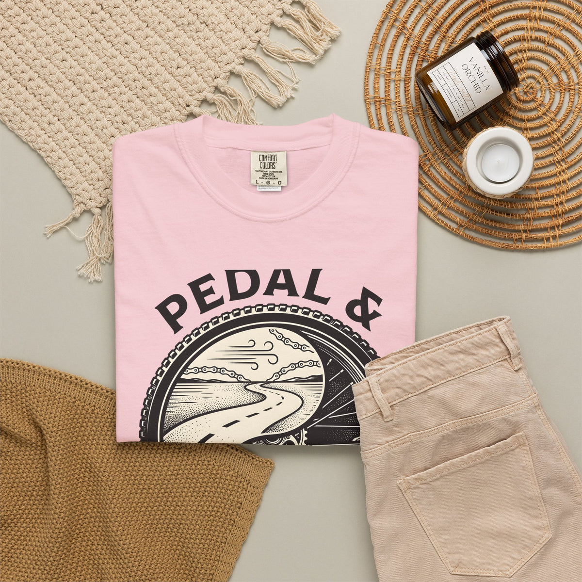 Biking Wheel T-Shirt Cycling Journey Gift Women Heritage T-Shirt Spokes T-Shirt Cyclist Enthusiast Vintage T-Shirt Travel Graphic Nostalgic