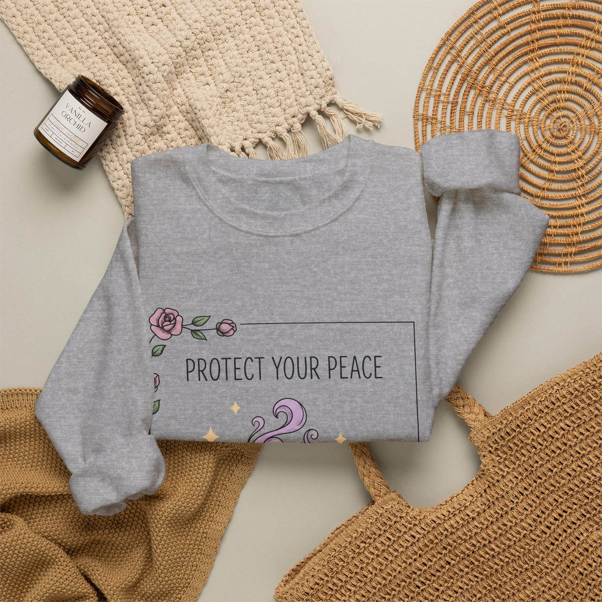 Incense Holder Sweatshirt Boho Chic Wellness Gift Women Bohemian Sweatshirt Incense Stand Sweatshirt Hippie Enthusiast Tribal Sweatshirt Mindfulness Graphic