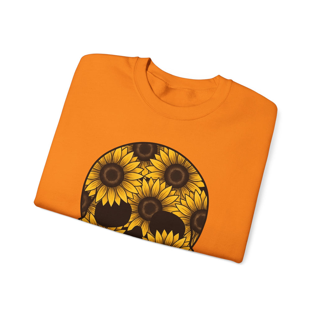Bloom Skull Sweatshirt Floral Alternative Gift Women Pop Art Sweatshirt Sugar Skull Sweatshirt Floral Fan Pop Art Sweatshirt Punk Graphic Tribal Petals Sweatshirt