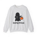 Ghost Halloween Satire Gift Specter Horror Fan Spooky Parody Plain Halloween Sweatshirt