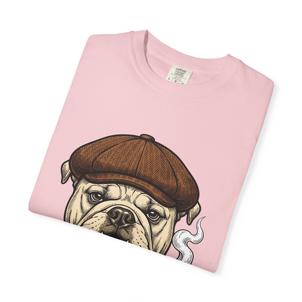 Bulldog Head T-Shirt Dog Creatures Gift Women Old School T-Shirt Bulldog T-Shirt Dog Fan Bulldog Graphic T-Shirt Vintage Illustration Animal