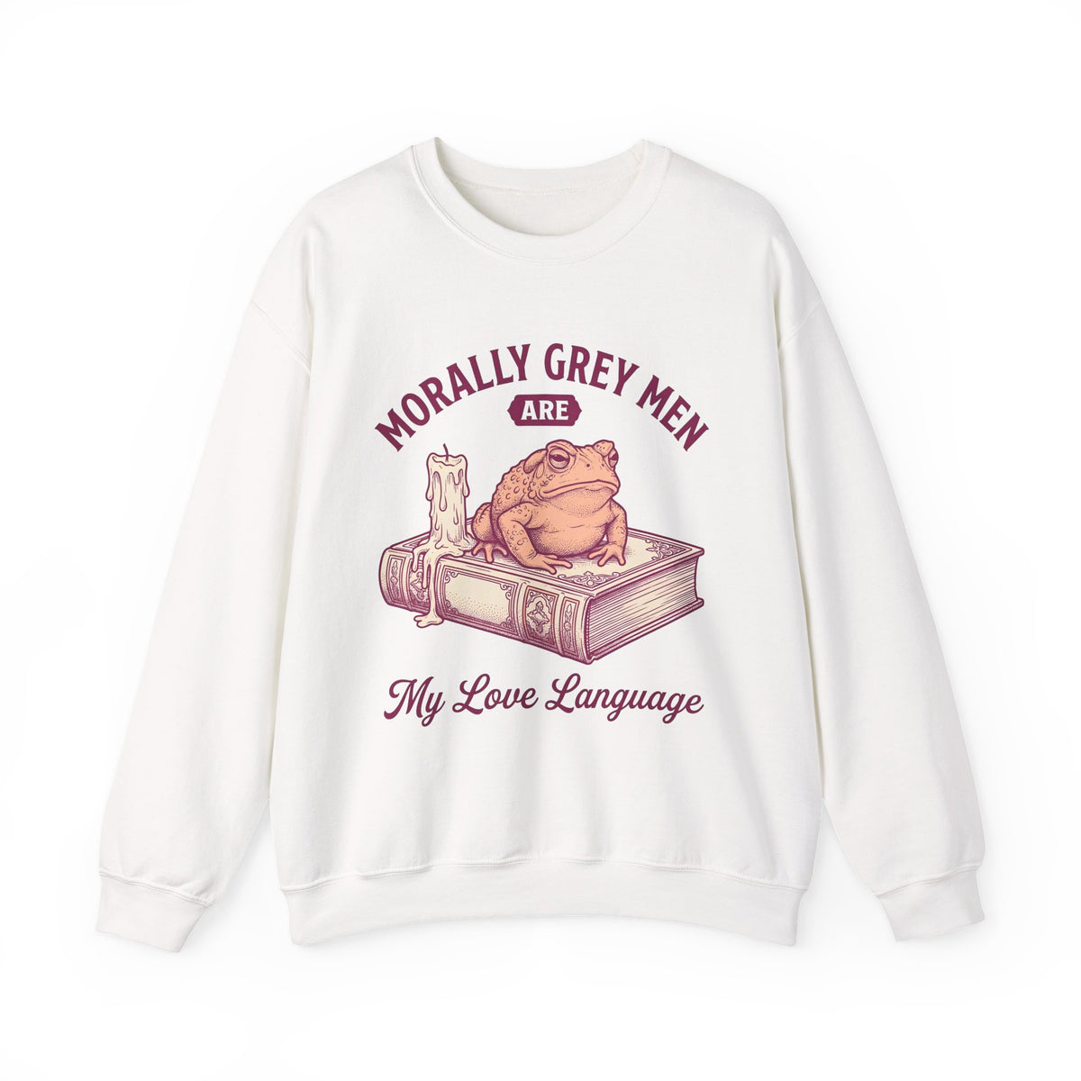 Amphibian Diary Sweatshirt Toad Myth Gift Women Rustic Sweatshirt Frog Sweatshirt Toad Fan Primitive Sweatshirt Legend Graphic Outline Flame Sweatshirt