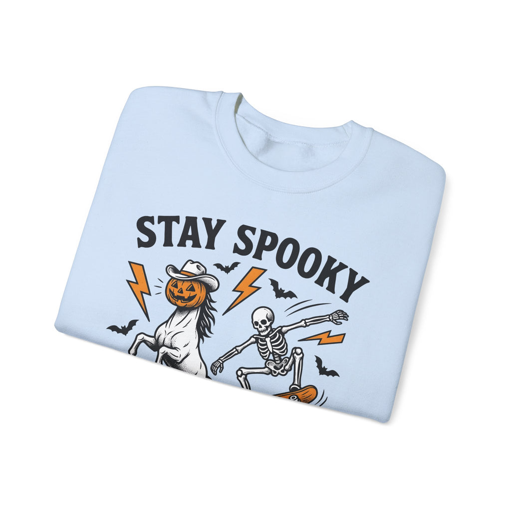 Pumpkin Horse Face Sweatshirt Halloween Macabre Gift Women Nostalgic Sweatshirt Gourd Sweatshirt Horror Fan Spooky Sweatshirt Dark Graphic