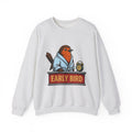 Avian Robe Sweatshirt Funny Creature Gift Women Animated Sweatshirt Bird Sweatshirt Humor Fan Cartoon Sweatshirt Beast Graphic Old School Alarm Sweatshirt