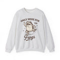 Jumping Frog Frog Nature Gift Old School Toad T Sh Sweatshirt