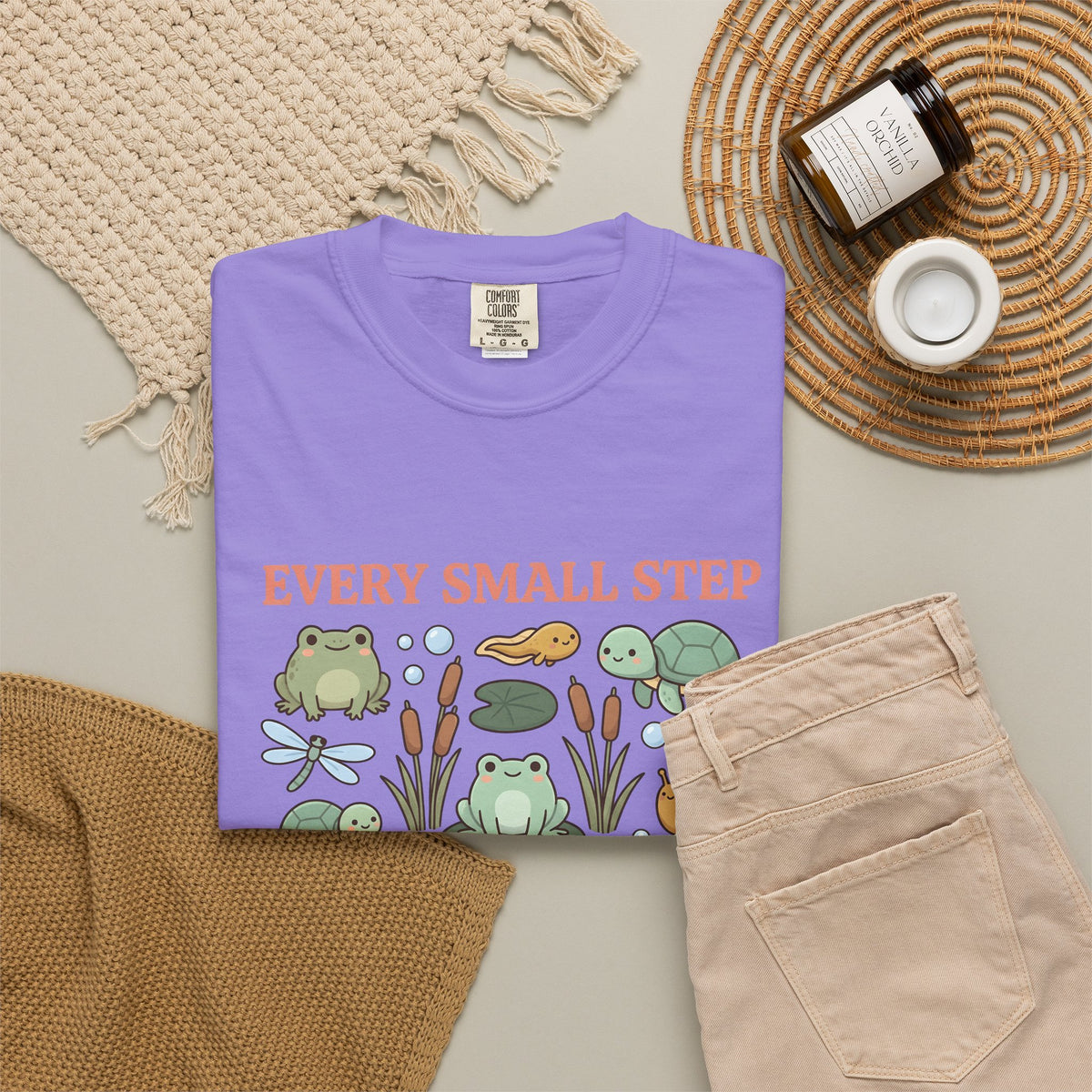 Frog Turtle Snail T-Shirt Motivation Nature Gift Women Cartoon T-Shirt Amphibian T-Shirt Inspirational Enthusiast Comic T-Shirt Environmental
