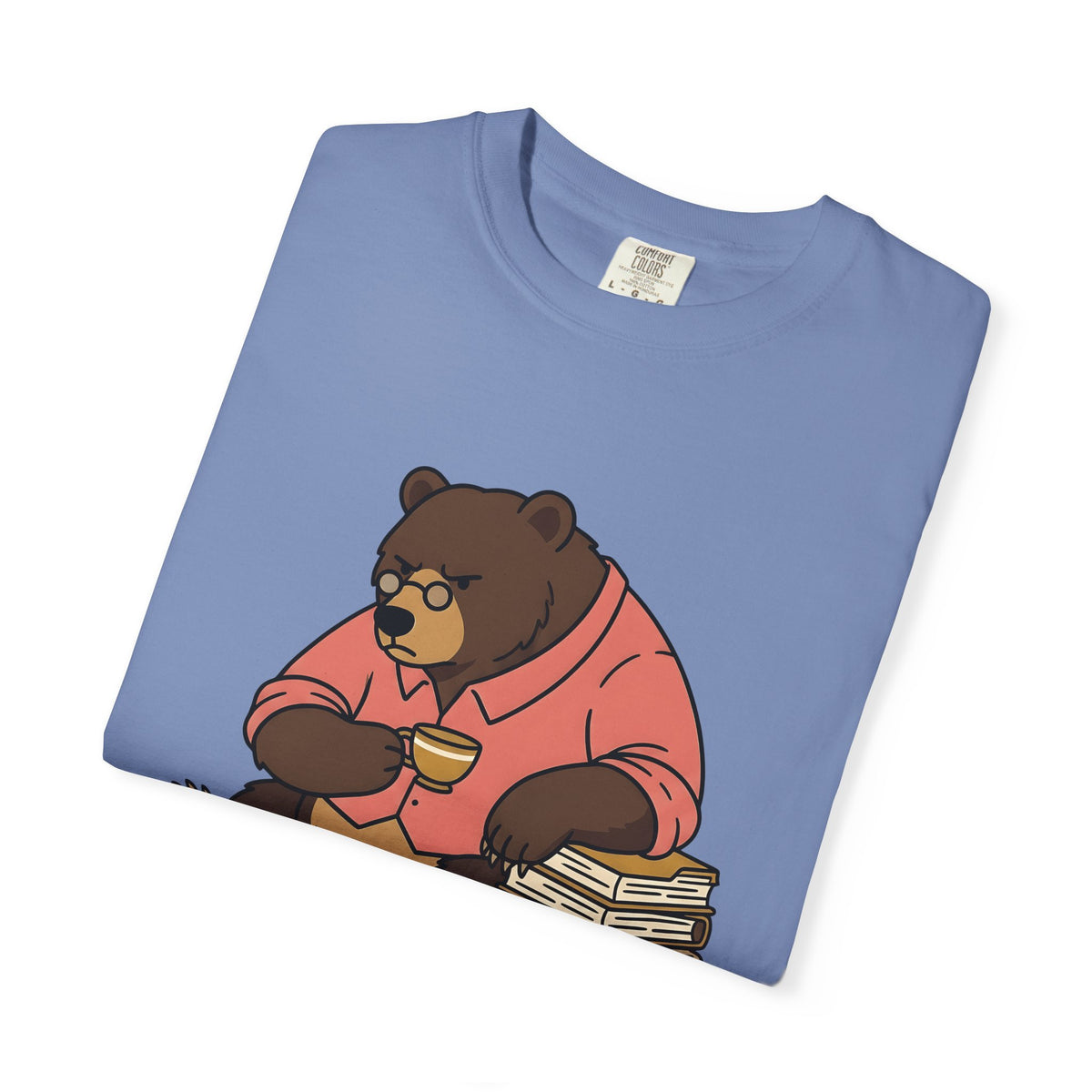Bear Mocha T-Shirt Teachers Caffeine Gift Women Illustration T-Shirt Mocha T-Shirt Educator Enthusiast Drawing T-Shirt Caffeine Graphic Doodle