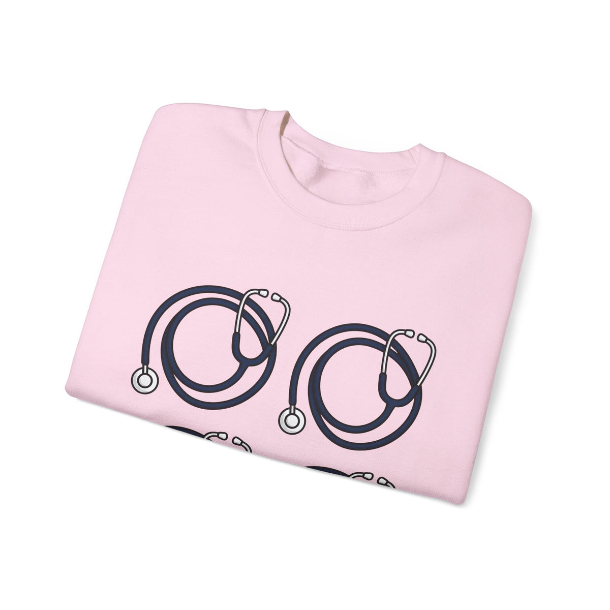 Stethoscope Print Sweatshirt Nurses Medical Gift Women Simple Sweatshirt Medical Device Sweatshirt Nurse Practitioner Enthusiast Minimalist Sweatshirt Clinical