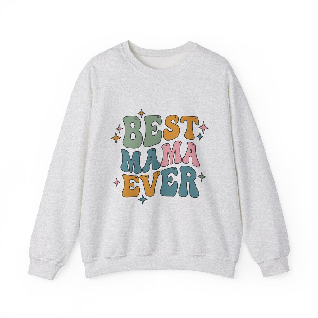 Funky Lettering Sweatshirt Moms Household Gift Women Vintage Sweatshirt Typography Sweatshirt Motherhood Fan Retro Sweatshirt Home Graphic Neon Sparkles Sweatshirt