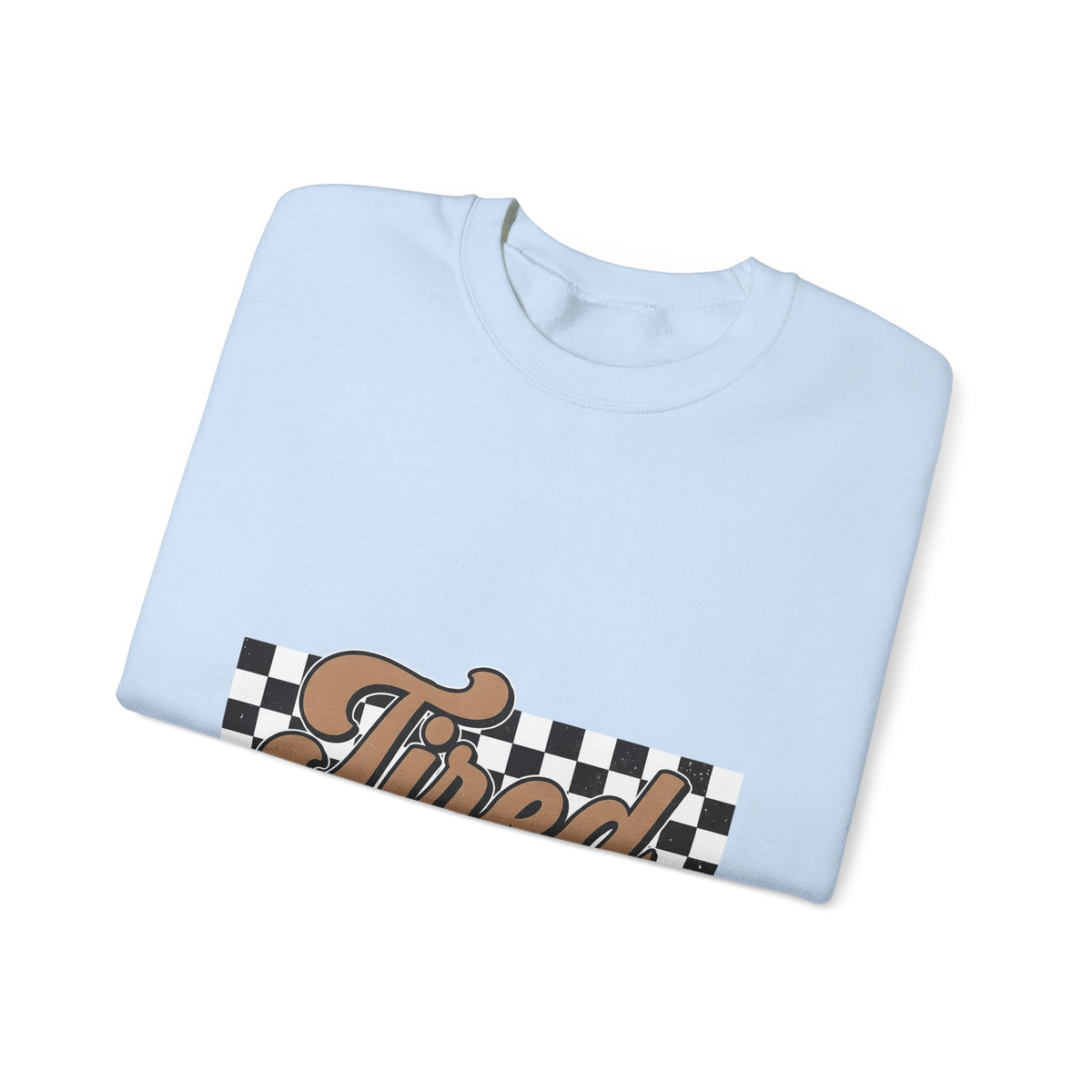 Cursive Font Sweatshirt Mom Comedy Gift Women Nostalgic Sweatshirt Script Sweatshirt Mother Fan Vintage Sweatshirt Humor Graphic Old-Fashioned Check Pattern