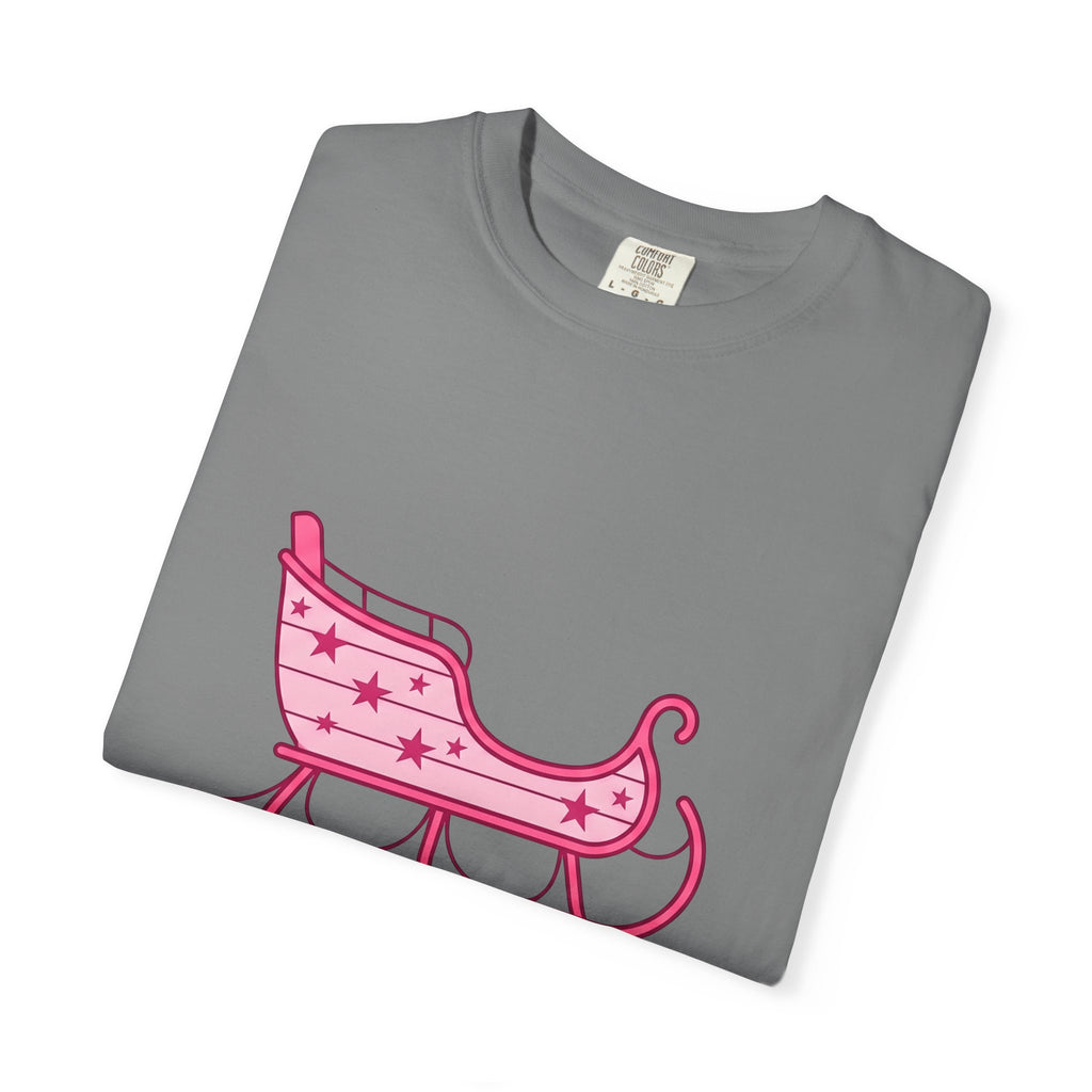 Holiday Sleigh Holiday Frost Gift Winter Sleigh Bell Christmas Fan Winter Wonderland Frosty Sleek T-Shirt
