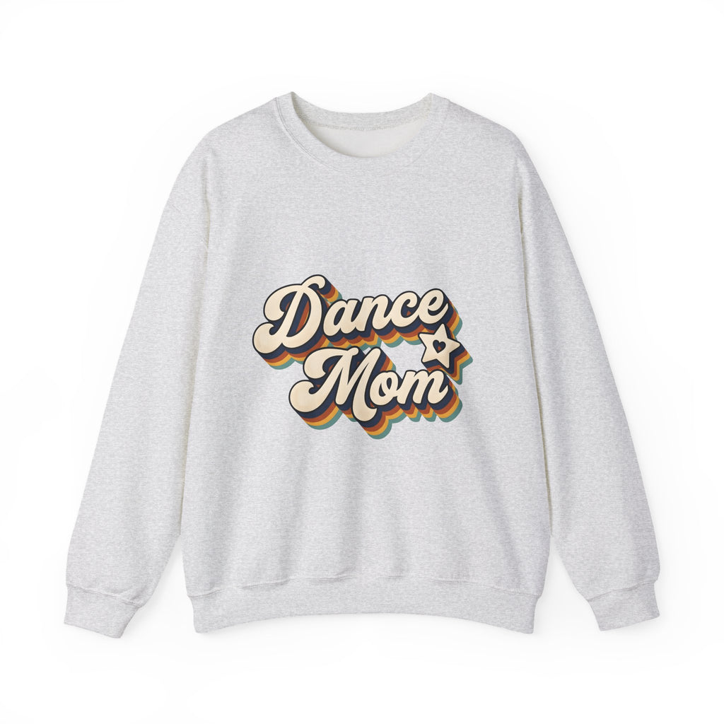 Vintage Lettering Sweatshirt Moms Ballet Gift Women Block Sweatshirt Typography Sweatshirt Motherhood Enthusiast Typography Sweatshirt Dance Graphic Classic