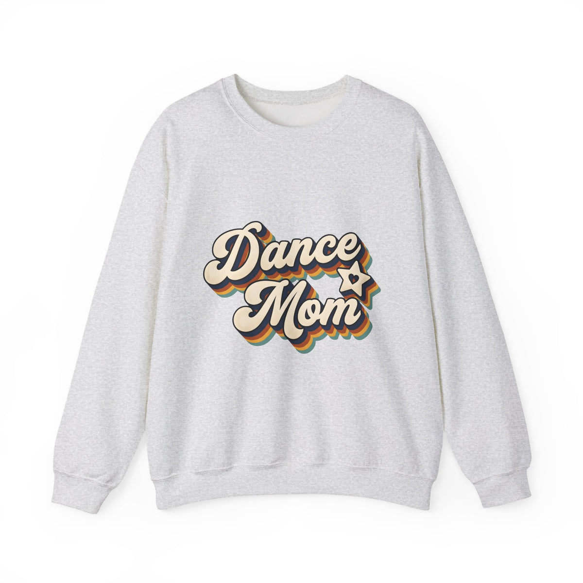 Vintage Lettering Sweatshirt Moms Ballet Gift Women Block Sweatshirt Typography Sweatshirt Motherhood Enthusiast Typography Sweatshirt Dance Graphic Classic