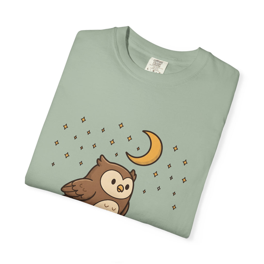 Owl Skating Shoes T-Shirt Sports Creatures Gift Women Kawaii T-Shirt Roller Skates T-Shirt Athlete Fan Animal Graphic T-Shirt Classic Music Player