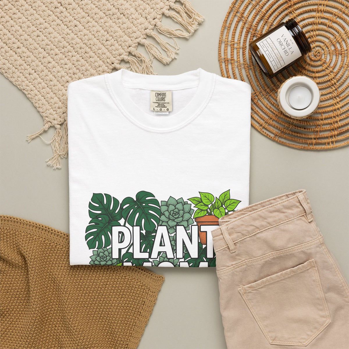 Indoor Plants T-Shirt Plant Mom Garden Gift Women Modern T-Shirt Houseplants T-Shirt Plant Lady Enthusiast Contemporary T-Shirt Gardening Graphic
