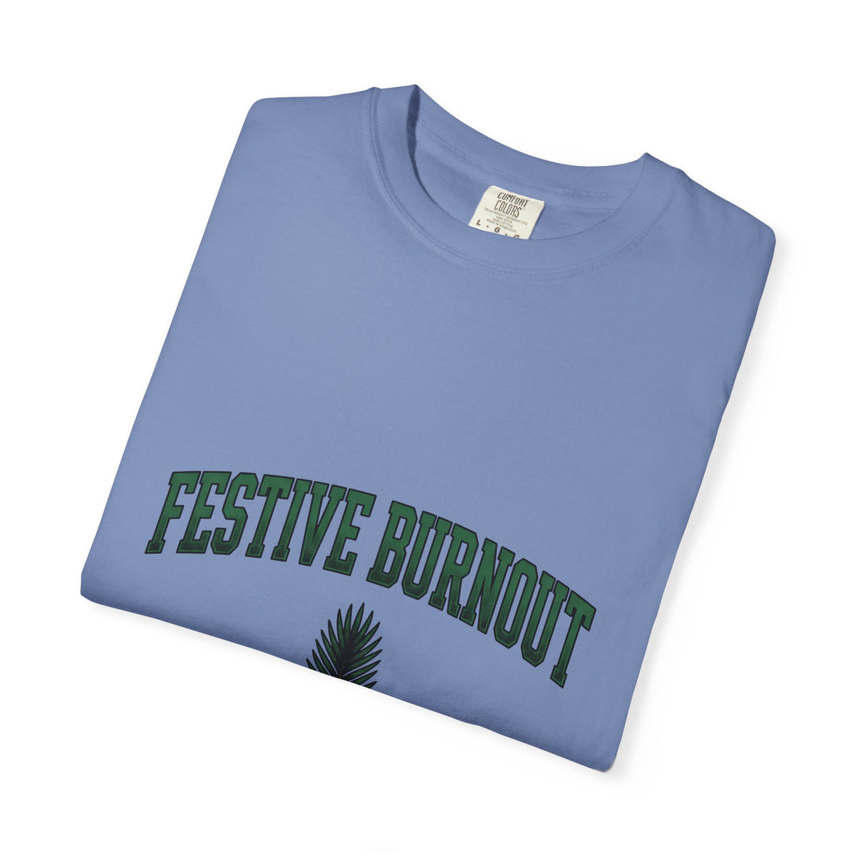 Palm Leaf Holiday Noel Gift Heavy Frond Christmas Fan Vintage Christmas Classic Seasonal Leaf T-Shirt