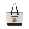 Holiday Text Tote Bag Christmas Holiday Gift Women Playful Tote Bag Typographic Tote Bag Xmas Fan Festive Graphic Holiday Design Christmas