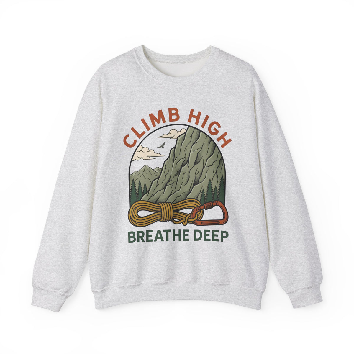 Mountain Hiking Sweatshirt Sports Outdoors Gift Women Hand Drawn Sweatshirt Trekking Sweatshirt Athlete Enthusiast Illustrated Sweatshirt Nature Graphic Line