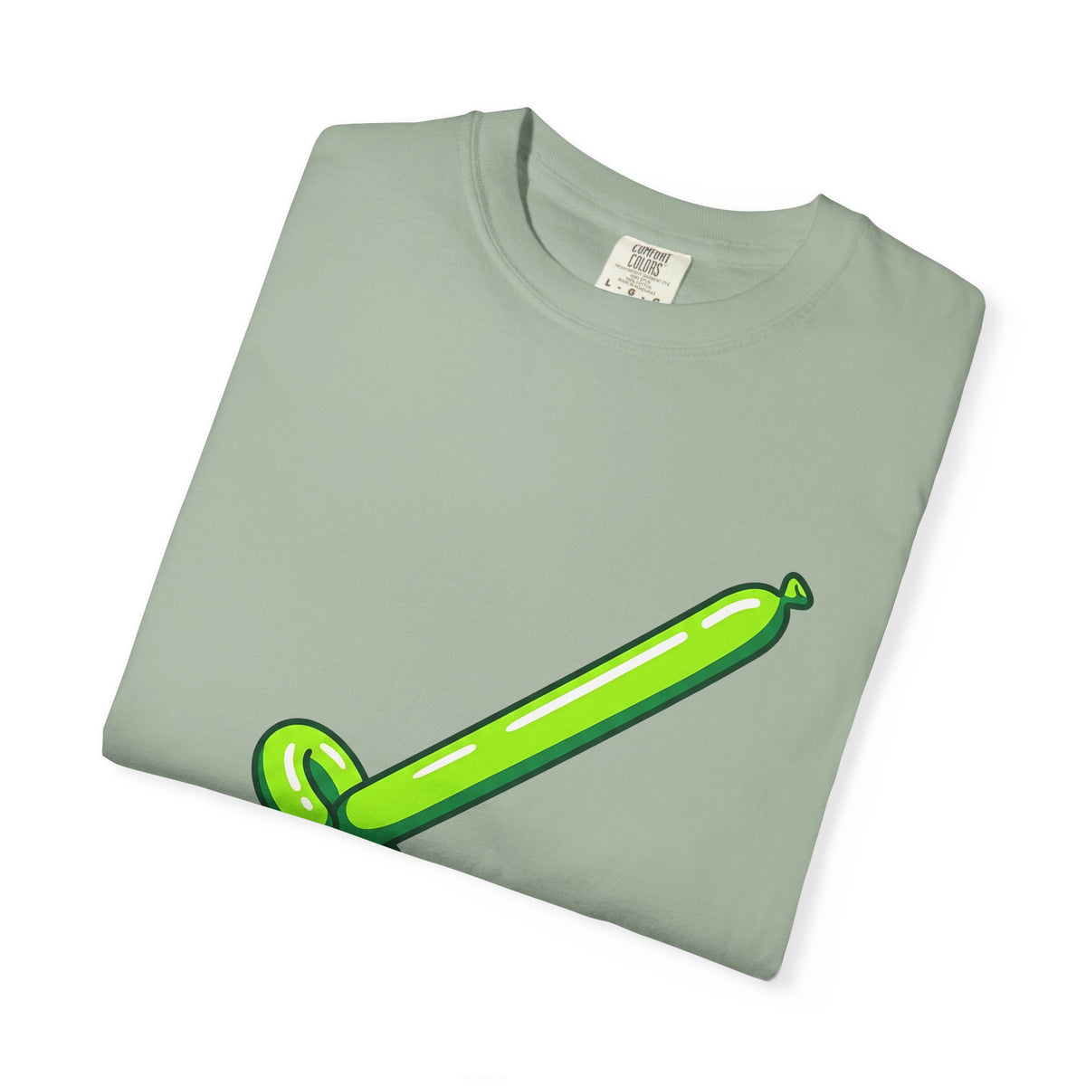 Inflatable Sword T-Shirt Cute Gag Gift Women Hand Drawn T-Shirt Balloon Sword T-Shirt Adorable Fan Cartoon T-Shirt Prank Graphic Pop Art Event