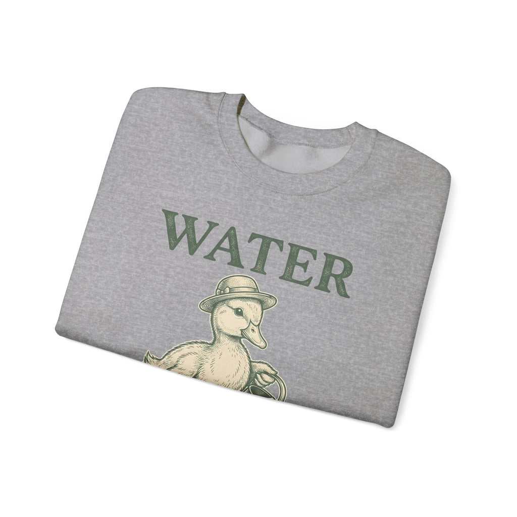Duck Flower Pot Sweatshirt Easter Landscaping Gift Women Old School Sweatshirt Planter Sweatshirt Easter Fan Vintage Sweatshirt Gardening Graphic Doodle Cap
