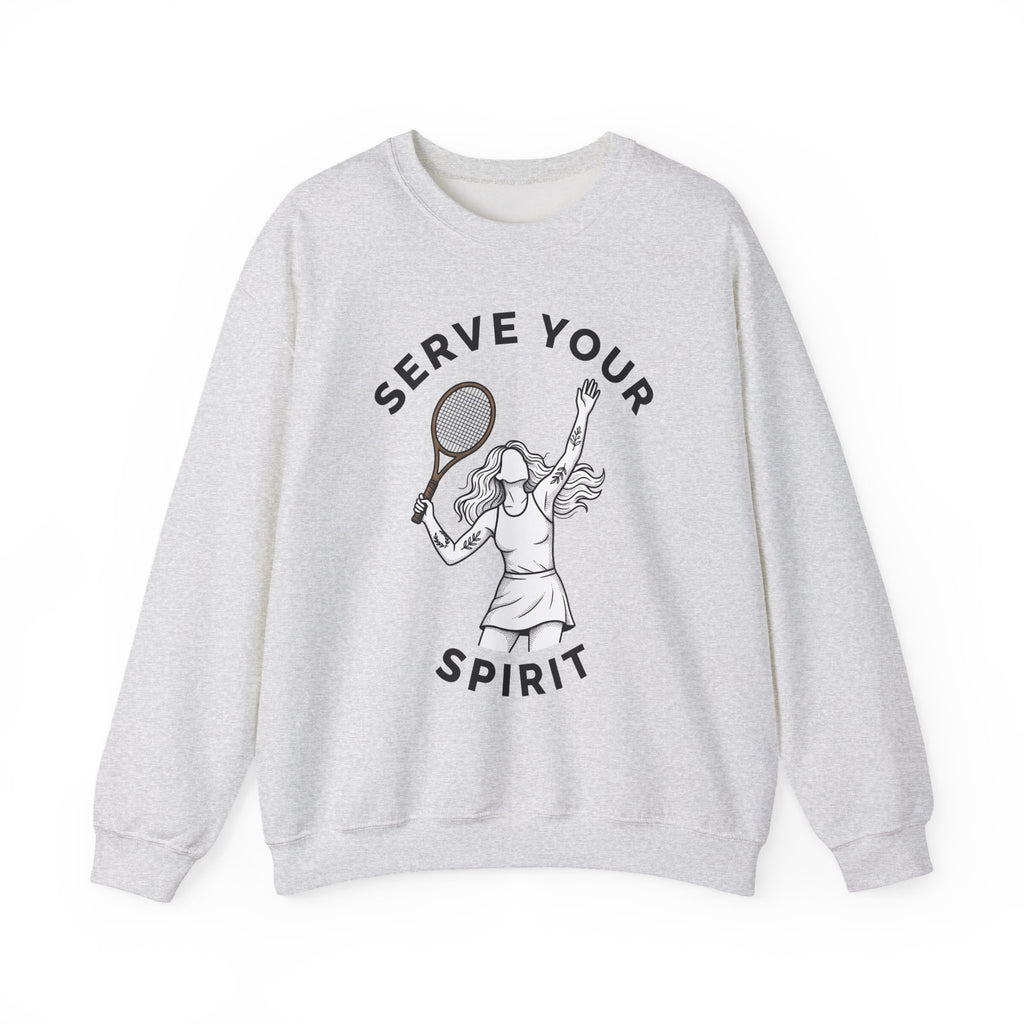 Tennis Competitor Sweatshirt Sports Exercise Gift Women Cartoon Sweatshirt Tennis Player Sweatshirt Athlete Fan Tennis Star Sweatshirt Fitness Graphic Flat